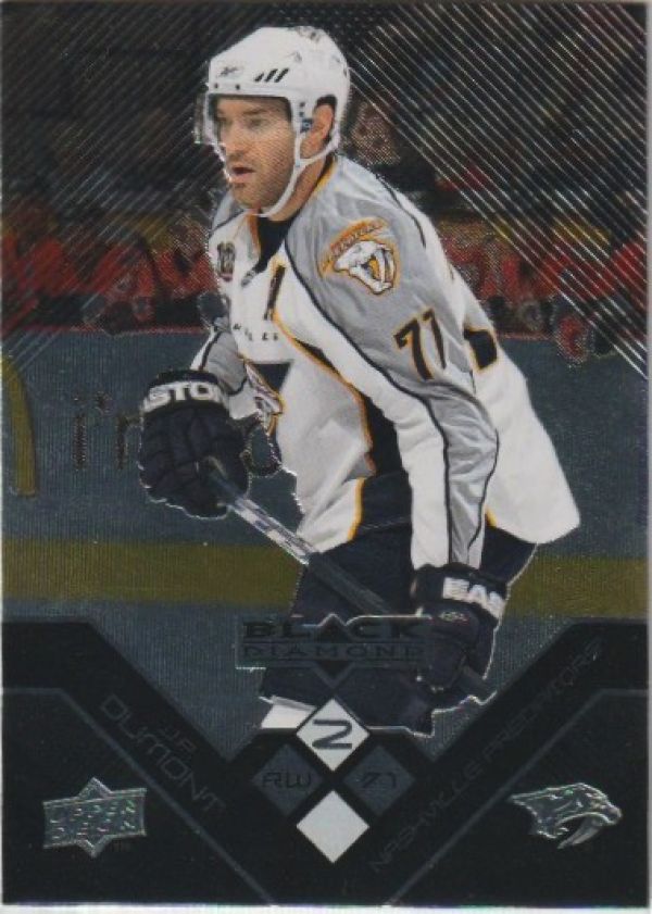 NHL 2008-09 Black Diamond - No 107 - J.P. Dumont