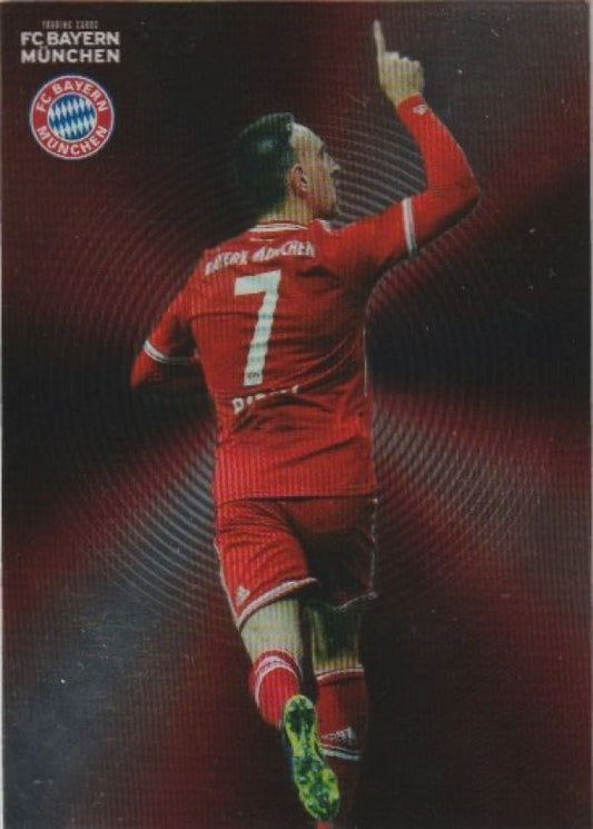 Fussball 2014 Panini FC Bayern München - No 63 - Franck Ribery