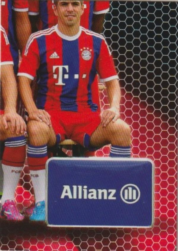 Fussball 2015 Panini FC Bayern München - No 78 - Team Puzzle