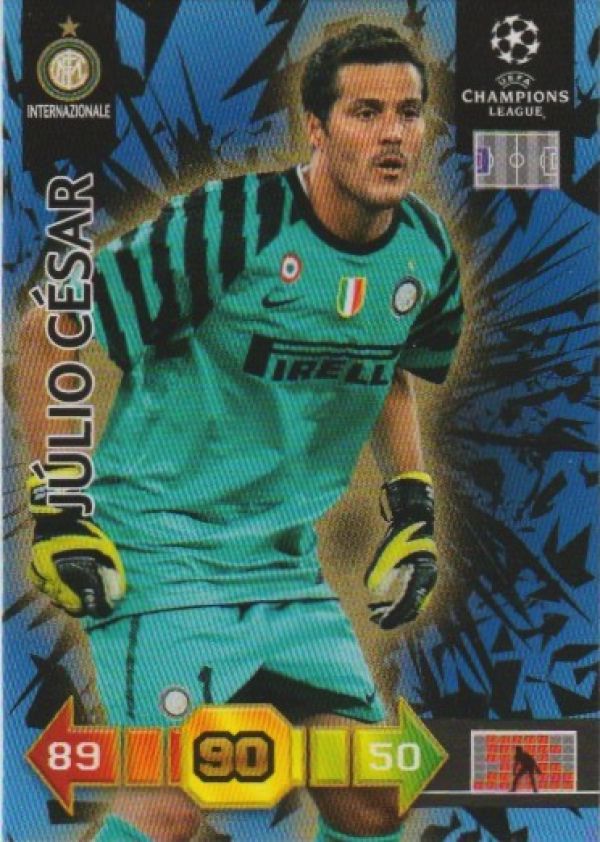 Fussball 2010-11 Panini Adrenalyn XL Champions League - No 116 - Julio Cesar