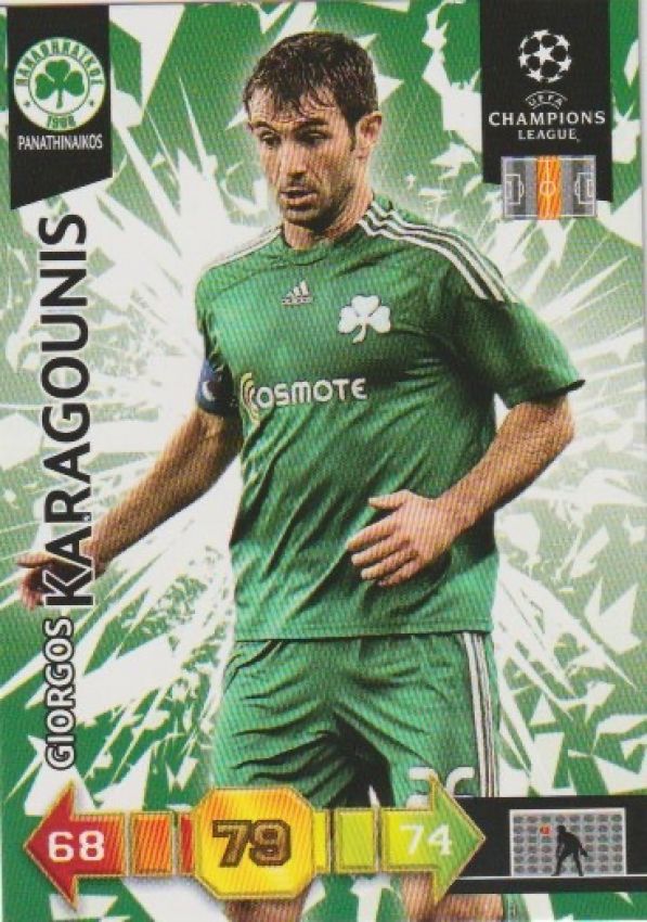 Football 2010-11 Panini Adrenalyn XL Champions League - No 213 - Giorgos Karagounis