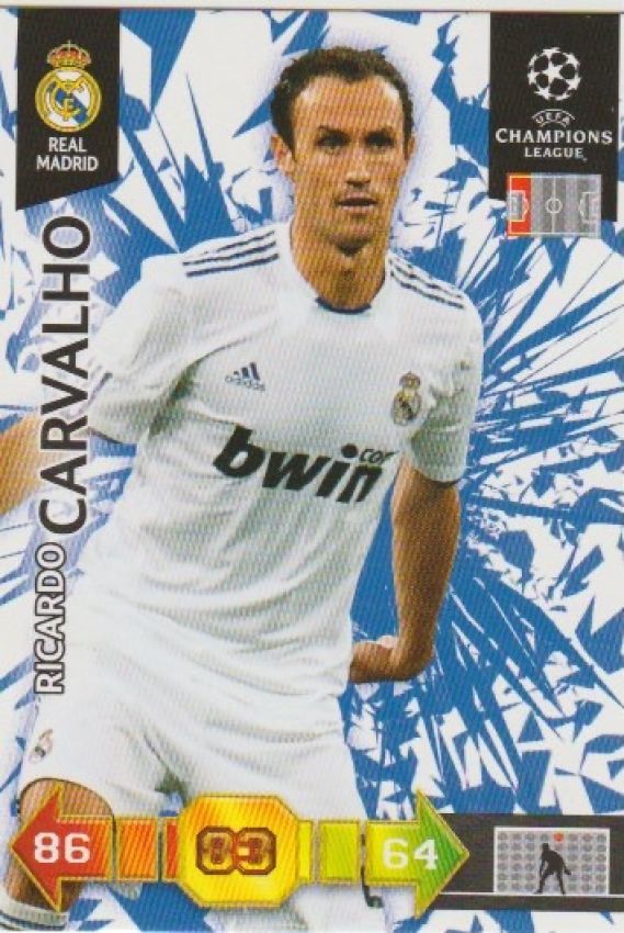 Football 2010-11 Panini Adrenalyn XL Champions League - No 234 - Ricardo Carvalho