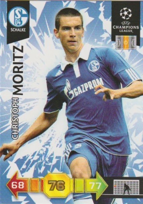 Football 2010-11 Panini Adrenalyn XL Champions League - No 287 - Christoph Moritz