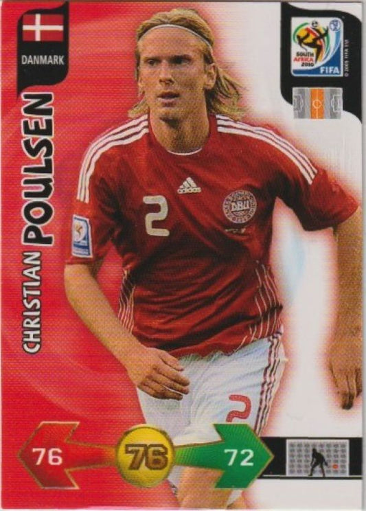 Fussball 2010 Panini Adrenalyn XL FIFA World Cup Südafrika - No 80 - Christian Poulsen