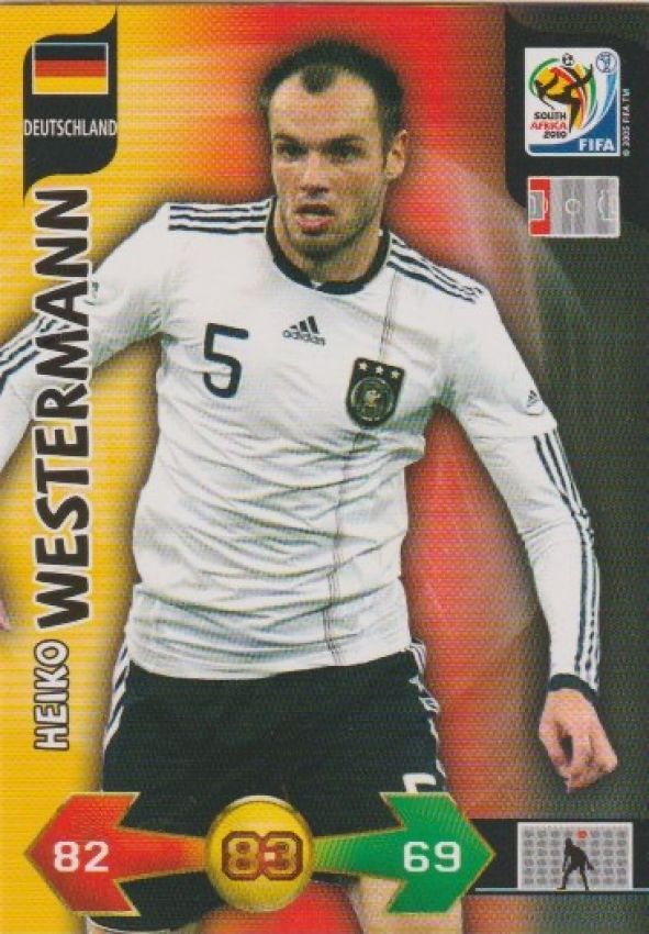 Soccer 2010 Panini Adrenalyn XL FIFA World Cup South Africa - No 89 - Heiko Westermann