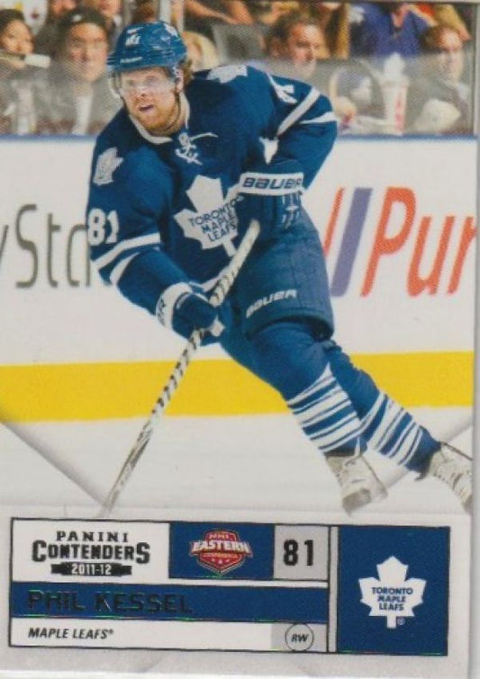 NHL 2011-12 Panini Contenders - No 81 - Phil Kessel