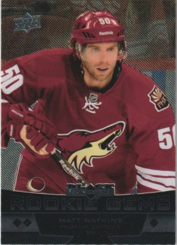 NHL 2012-13 Black Diamond - No. 199 - Matt Watkins