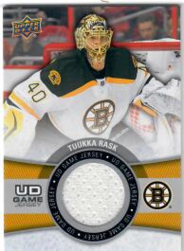 NHL 2015-16 Upper Deck Game Jerseys - No GJ-TR - Tuukka Rask