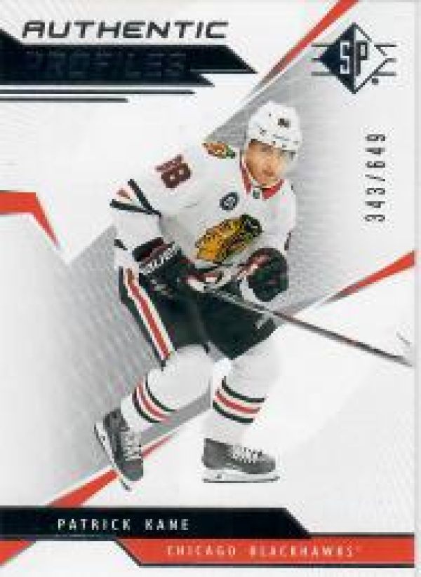 NHL 2018-19 SP Authentic Profiles - No AP-PK - Patrick Kane