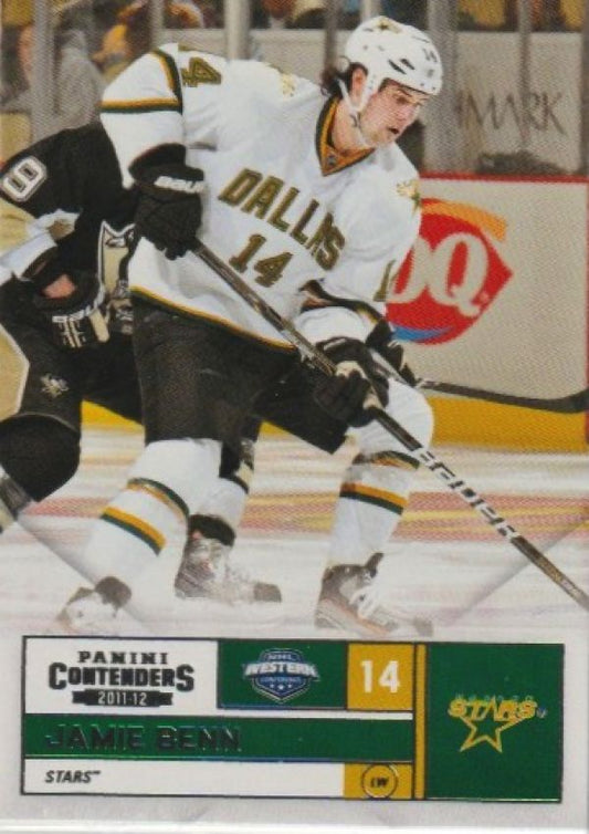 NHL 2011-12 Panini Contenders - No 85 - Jamie Benn