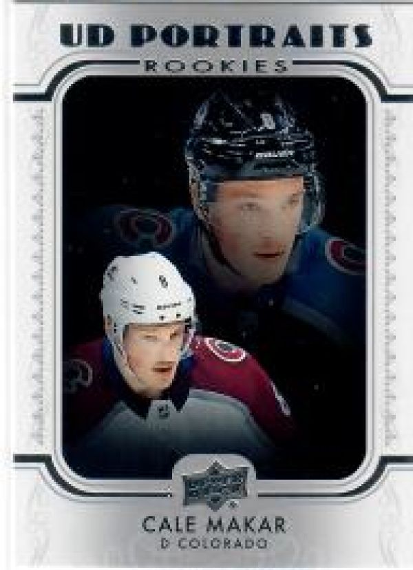 NHL 2019-20 Upper Deck UD Portraits - No P-50 - Cale Makar