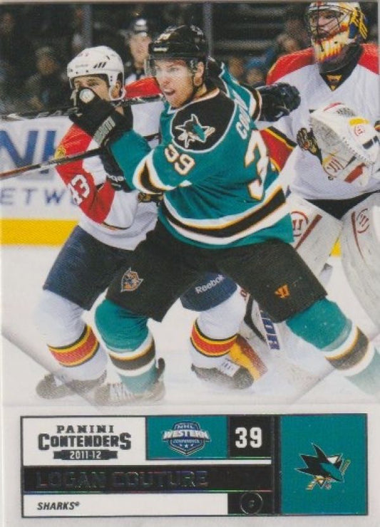 NHL 2011-12 Panini Contenders - No 90 - Logan Couture