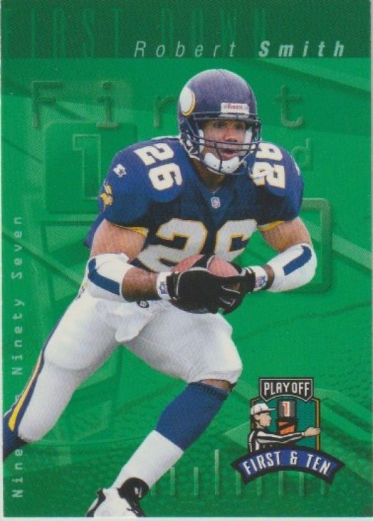 NFL 1997 Playoff First and Ten - No 125 - Robert Smith