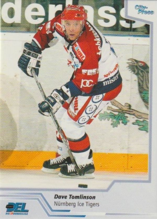 DEL 2002 / 03 No 276 - Dave Tomlinson