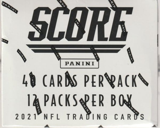 NFL 2021 Panini Score Jumbo Value Box