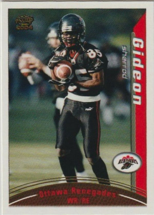 NFL 2004 Pacific CFL - No 66 - Sherrod Gideon