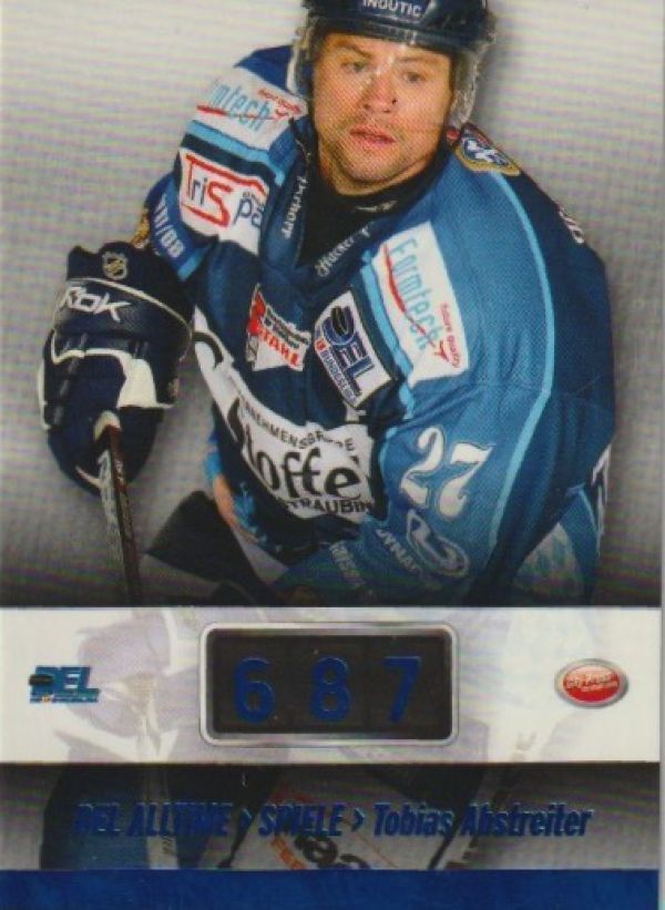 DEL 2008/09 CityPress DEL Alltime Games - No ASP08 - Tobias Abstreiter