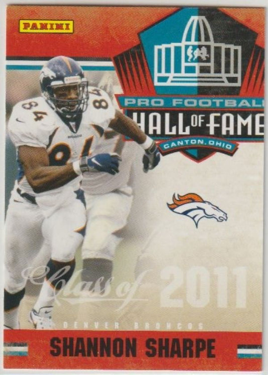 NFL 2011 Panini Hall of Fame Class of 2011 - No 13 - Shannon Sharp