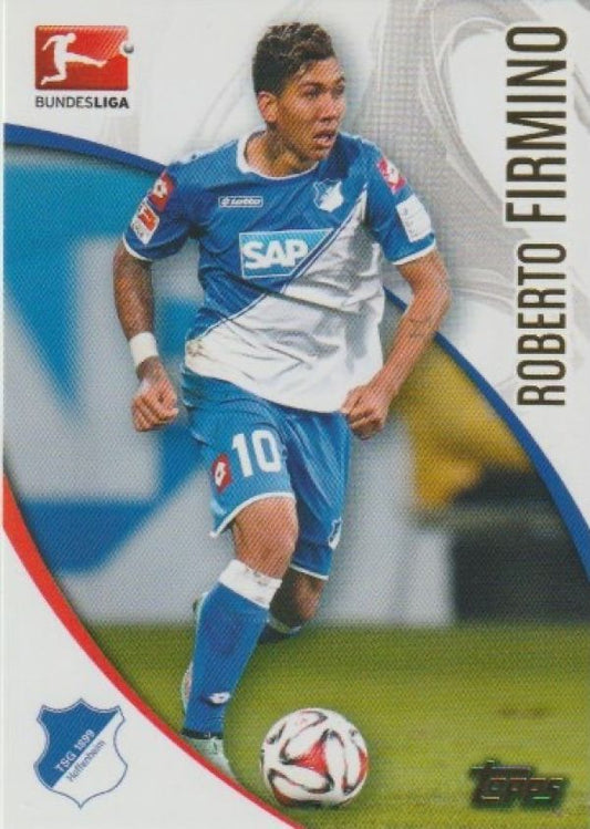 Soccer 2014-15 Topps Chrome - No 99 - Roberto Firmino