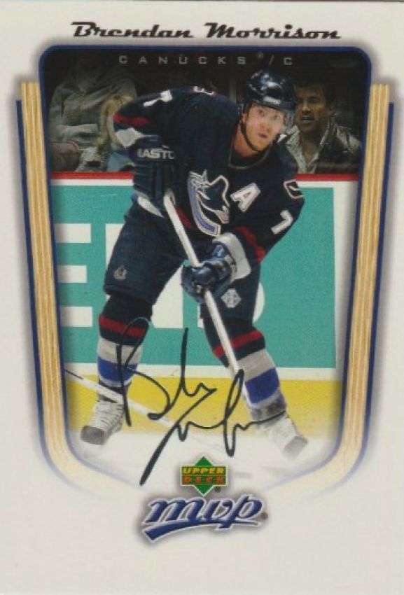 NHL 2005-06 Upper Deck MVP - No. 379 - Brendan Morrison