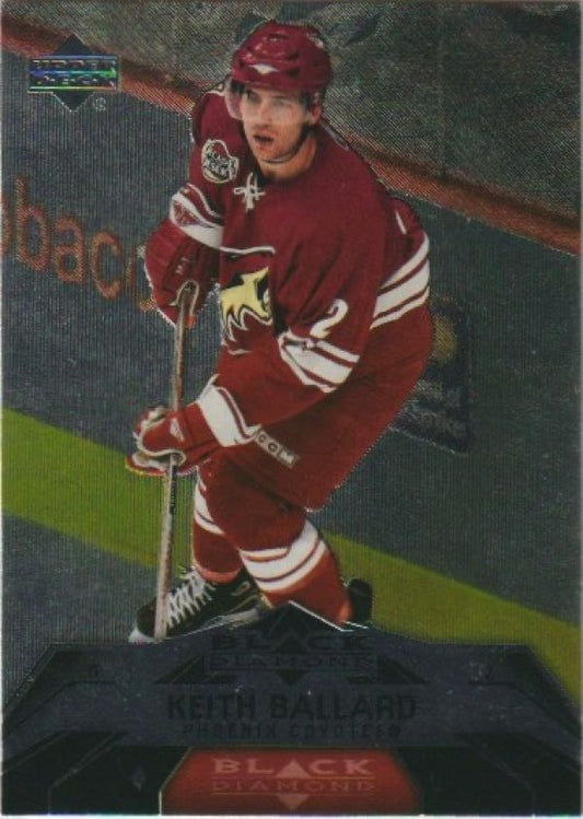 NHL 2007-08 Black Diamond - No 63 - Keith Ballard