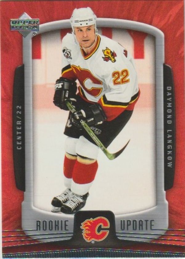 NHL 2005-06 Upper Deck Rookie Update - No 15 - Daymond Langkow