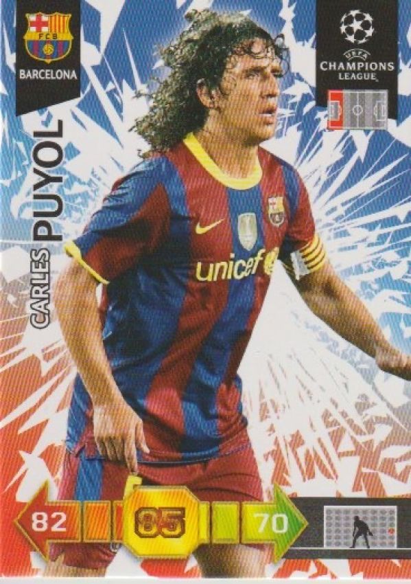 Football 2010-11 Panini Adrenalyn XL Champions League - No 20 - Carles Puyol