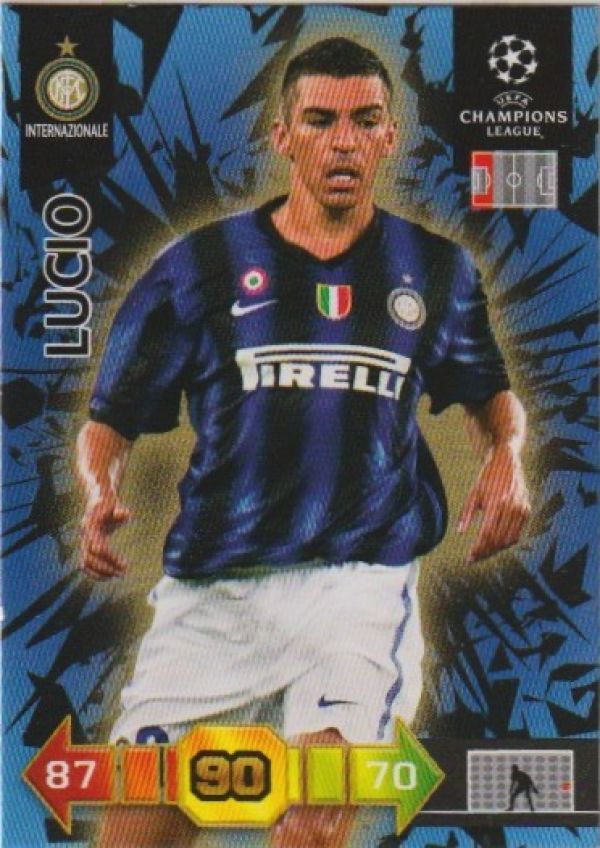 Fussball 2010-11 Panini Adrenalyn XL Champions League - No 118 - Lucio