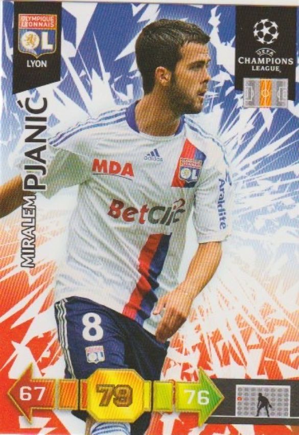 Football 2010-11 Panini Adrenalyn XL Champions League - No 146 - Miralem Pjanic