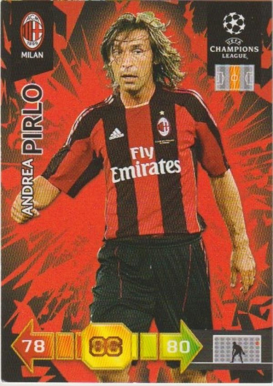 Fussball 2010-11 Panini Adrenalyn XL Champions League - No 196 - Andrea Pirlo