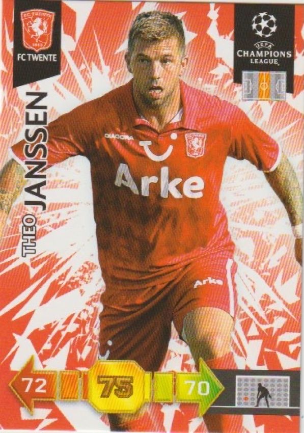 Football 2010-11 Panini Adrenalyn XL Champions League - No 328 - Theo Janssen