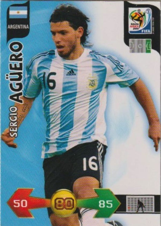 Fussball 2010 Panini Adrenalyn XL FIFA World Cup Südafrika - No 16 - Sergio Agüero