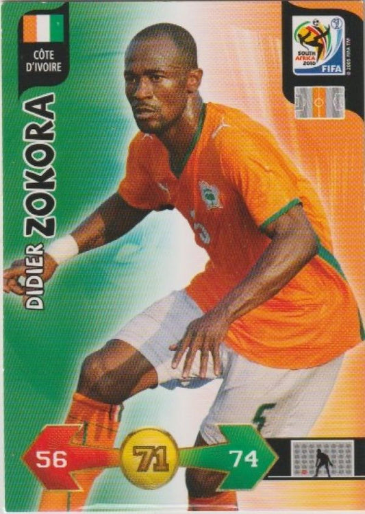 Soccer 2010 Panini Adrenalyn XL FIFA World Cup South Africa - No 68 - Didier Zokora