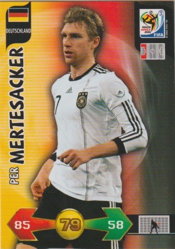 Soccer 2010 Panini Adrenalyn XL FIFA World Cup South Africa - No 91 - Per Mertesacker