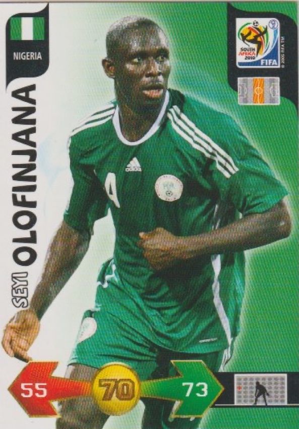 Soccer 2010 Panini Adrenalyn XL FIFA World Cup South Africa - No 266 - Seyi Olofinjana