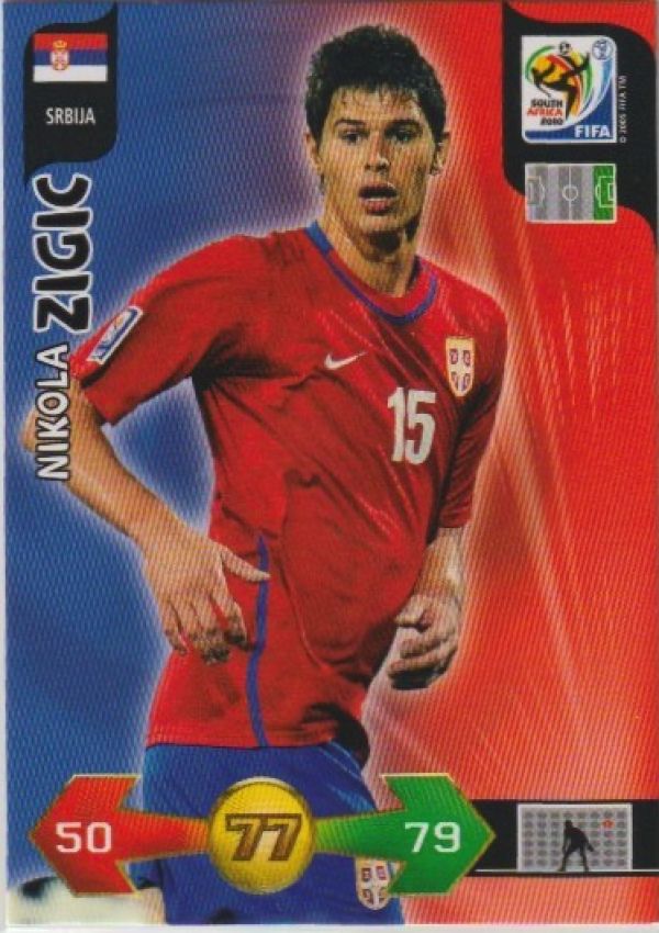 Fussball 2010 Panini Adrenalyn XL FIFA World Cup Südafrika - No 327 - Nikola Zigic