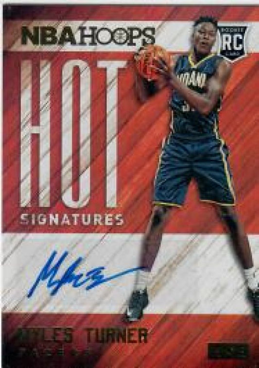 NBA 2015-16 Hoops Hot Signatures - No HS-MT - Myles Turner