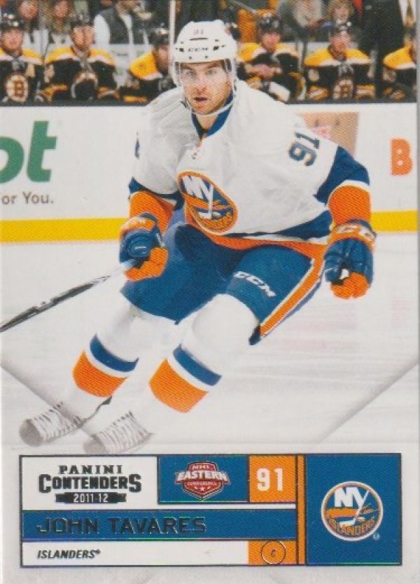 NHL 2011-12 Panini Contenders - No 92 - John Tavares