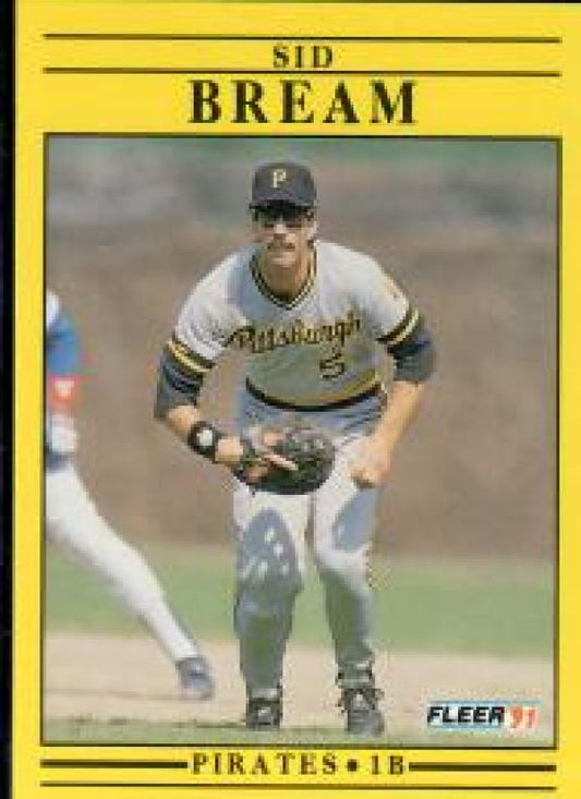 MLB 1991 Fleer - No 35 - Sid Bream