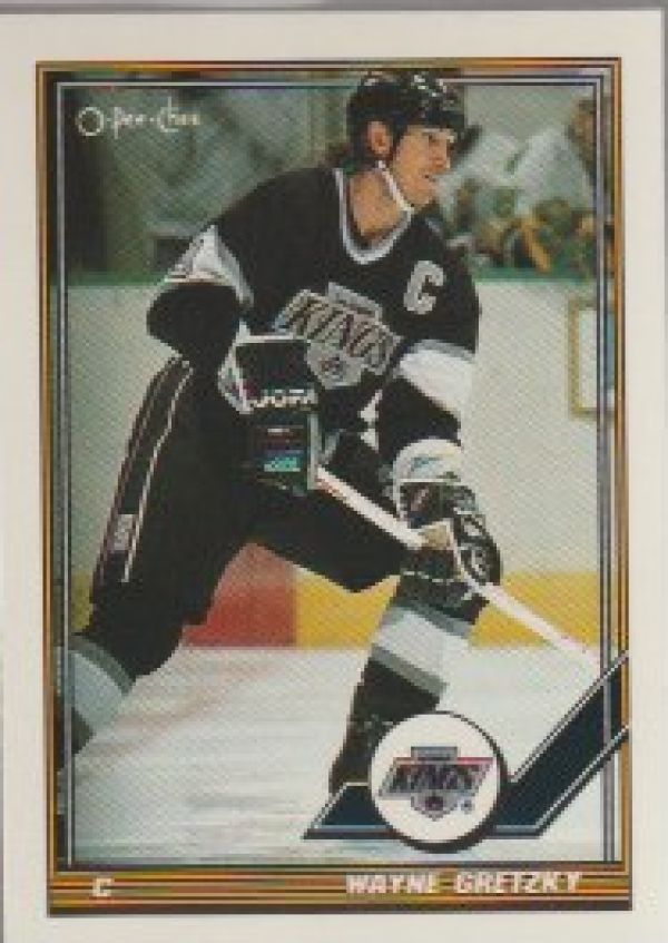 NHL 1991-92 O-Pee-Chee - No. 321 - Wayne Gretzky