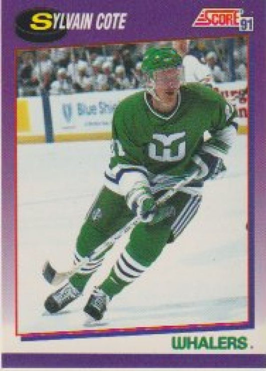 NHL 1991-92 Score American - No 129 - Sylvain Cote