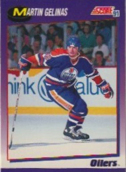 NHL 1991-92 Score American - No 159 - Martin Gelinas