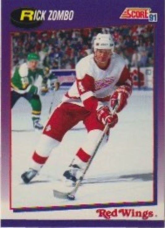 NHL 1991-92 Score American - No 177 - Rick Zombo