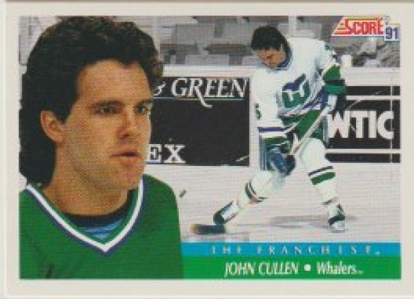 NHL 1991-92 Score Canadien bilingual - No 311 - John Cullen