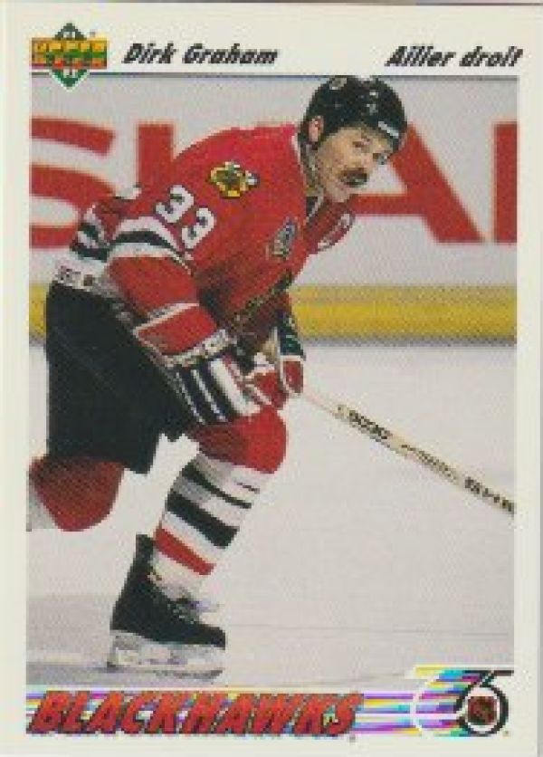 NHL 1991-92 Upper Deck French - No 271 - Dirk Graham