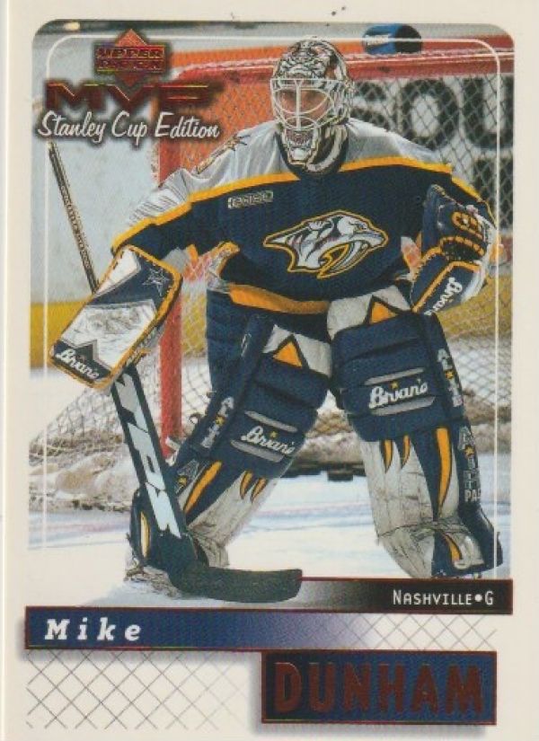 NHL 1999-00 Upper Deck MVP SC Edition - No 98 - Mike Dunham