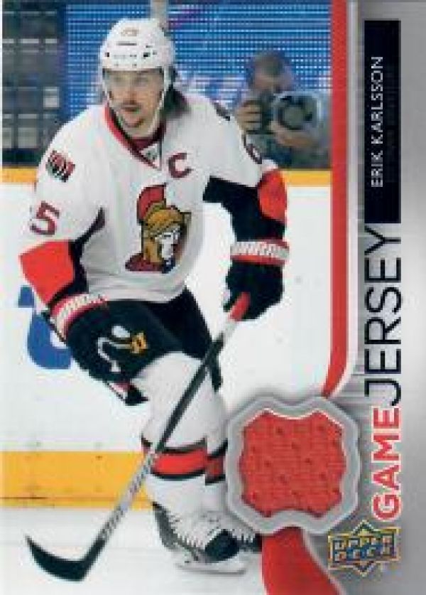 NHL 2014-15 Upper Deck Game Jerseys - No GJ-EK - Erik Karlsson