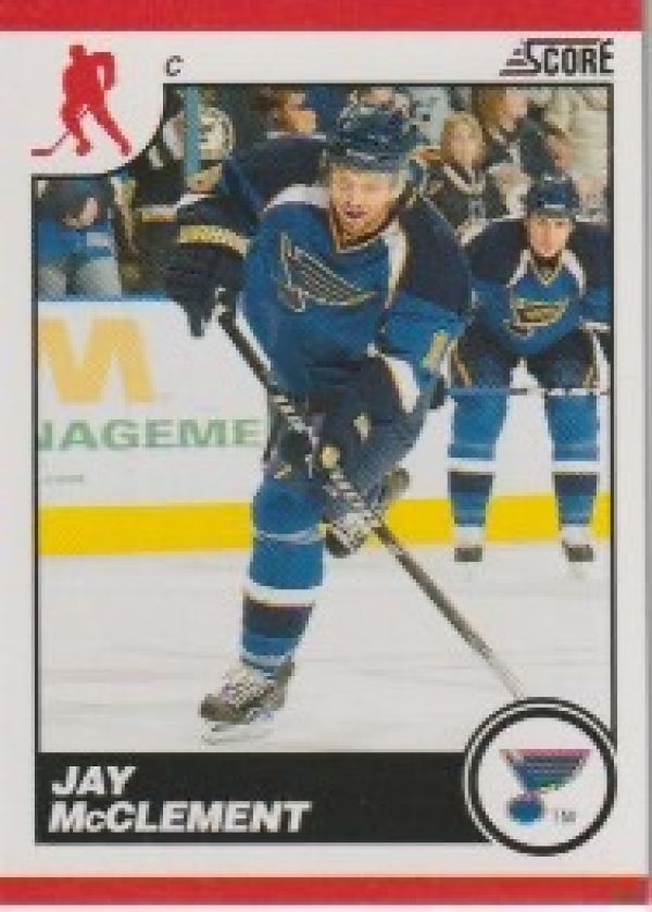 NHL 2010-11 Score - No 417 - Jay Clement