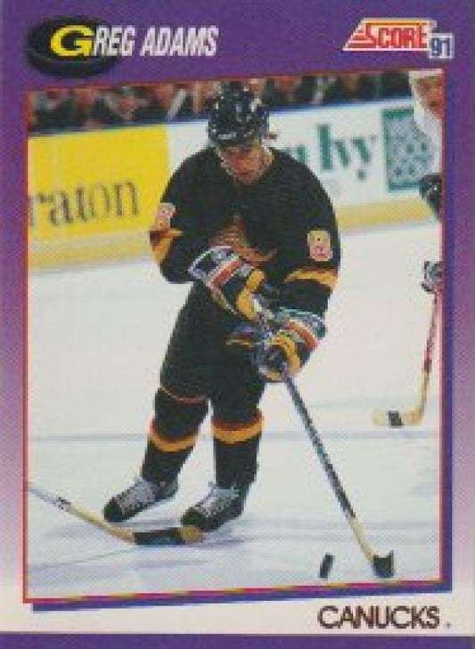 NHL 1991-92 Score American - No 44 - Greg Adams