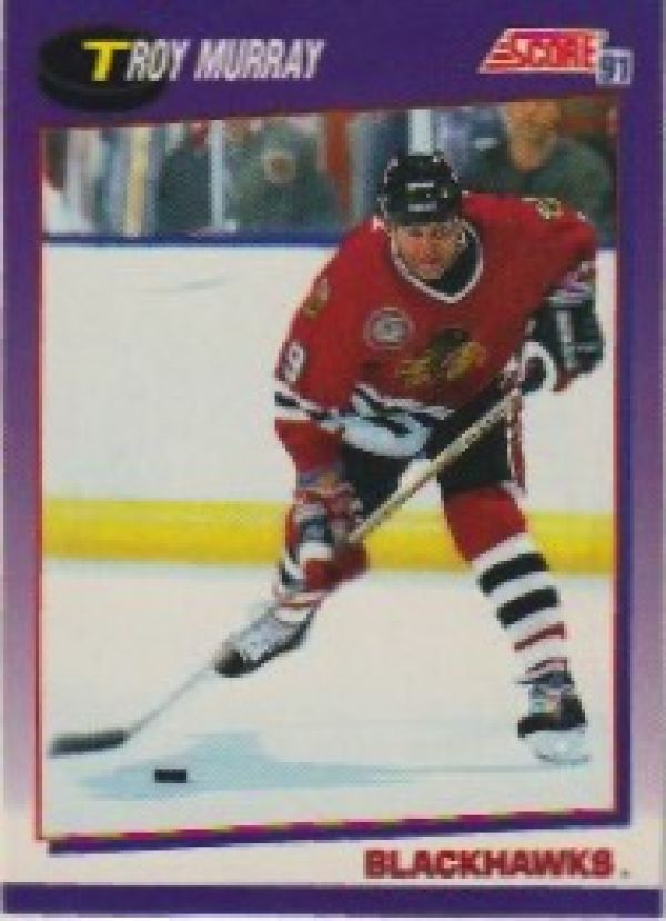 NHL 1991-92 Score American - No 53 - Troy Murray